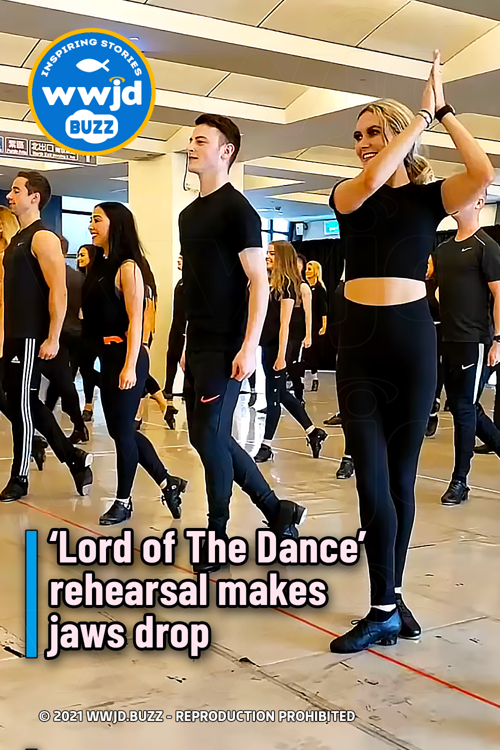 ‘Lord of The Dance’ rehearsal makes jaws drop