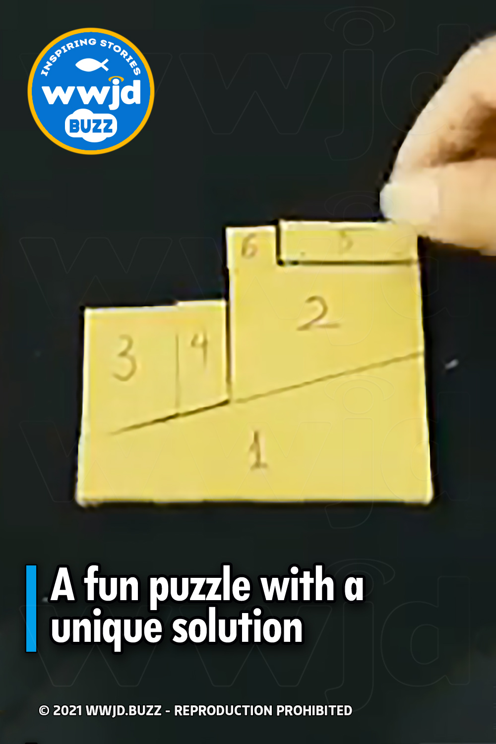 A fun puzzle with a unique solution