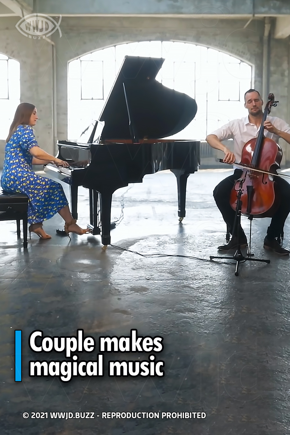 Couple makes magical music