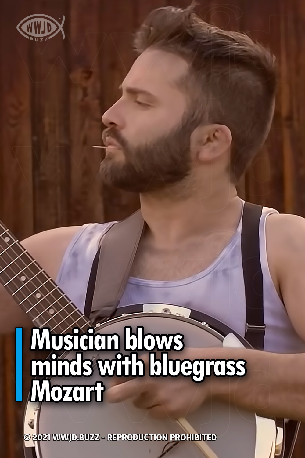 Musician blows minds with bluegrass Mozart