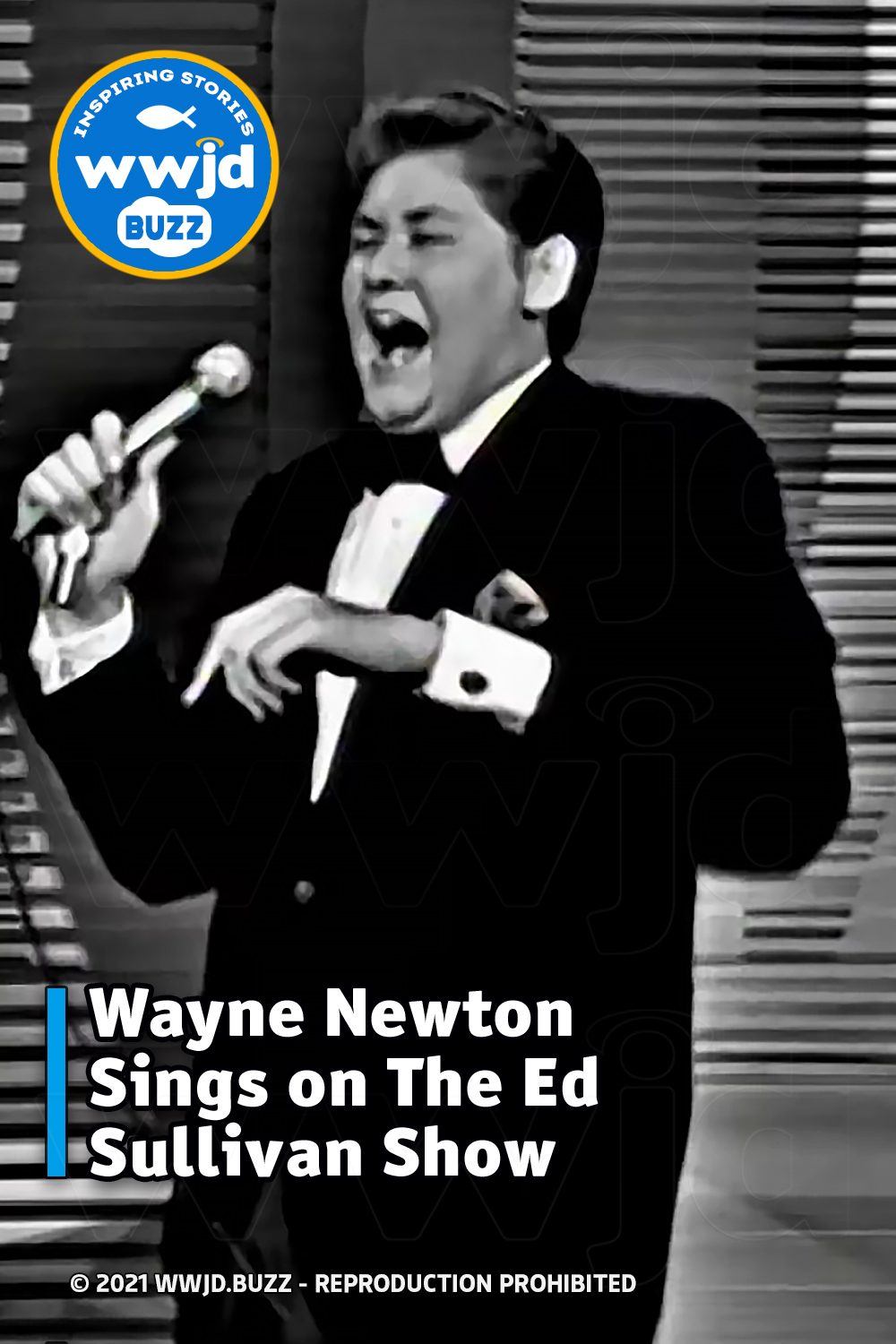 Wayne Newton Sings on The Ed Sullivan Show