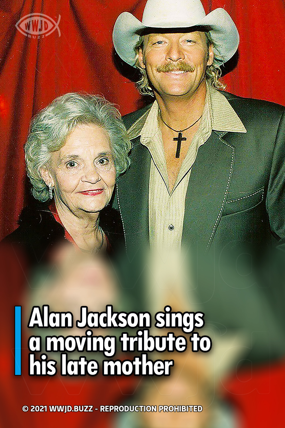 Alan Jackson sings a moving tribute to his late mother