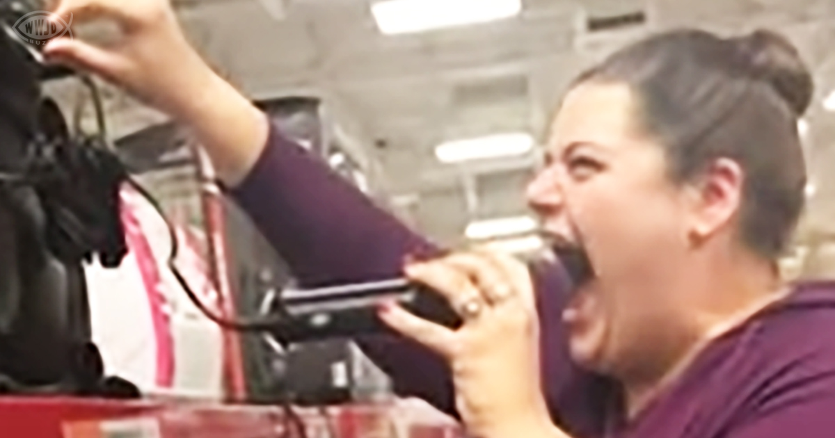 Woman singing at Walmart is all over social media