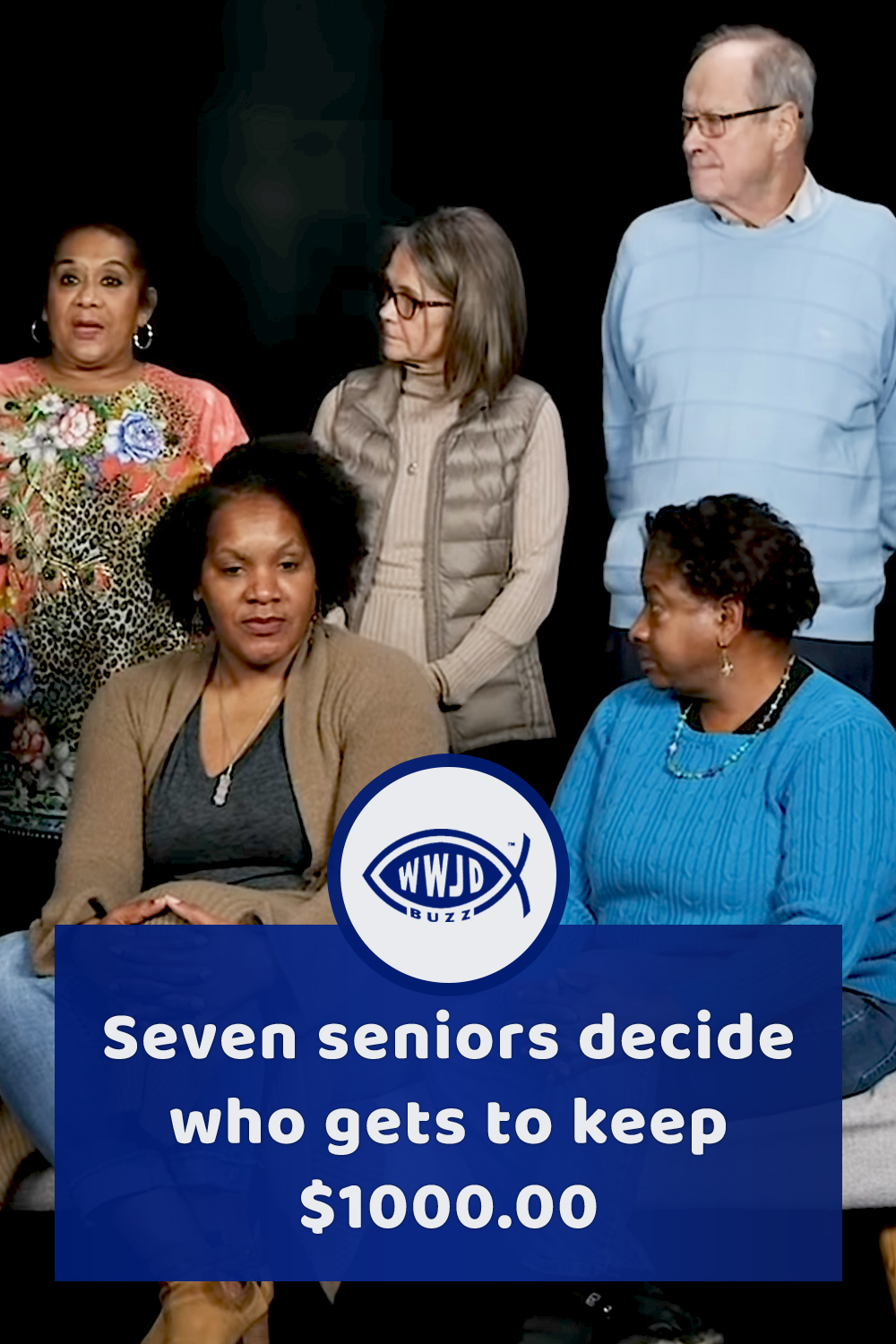 Seven seniors decide who gets to keep $1000.00