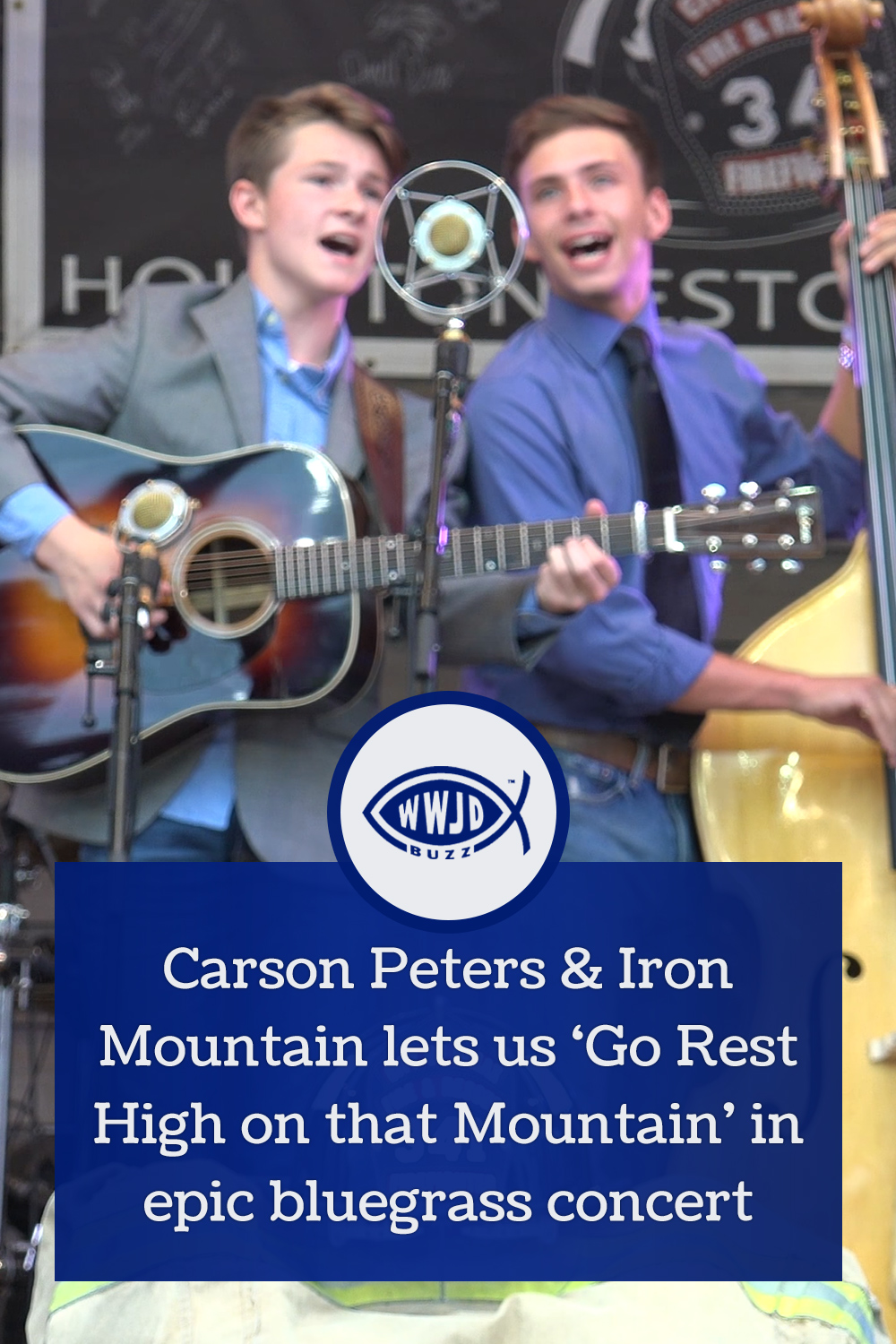 Carson Peters & Iron Mountain lets us \'Go Rest High on that Mountain\' in epic bluegrass concert