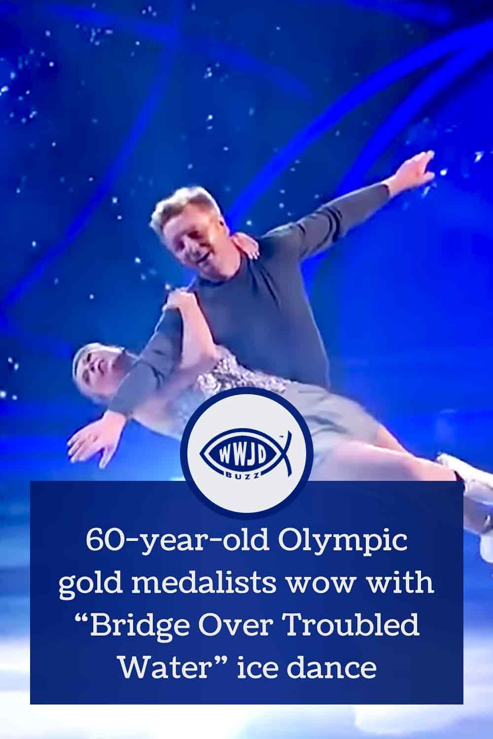 60-year-old Olympic gold medalists wow with “Bridge Over Troubled Water” ice dance
