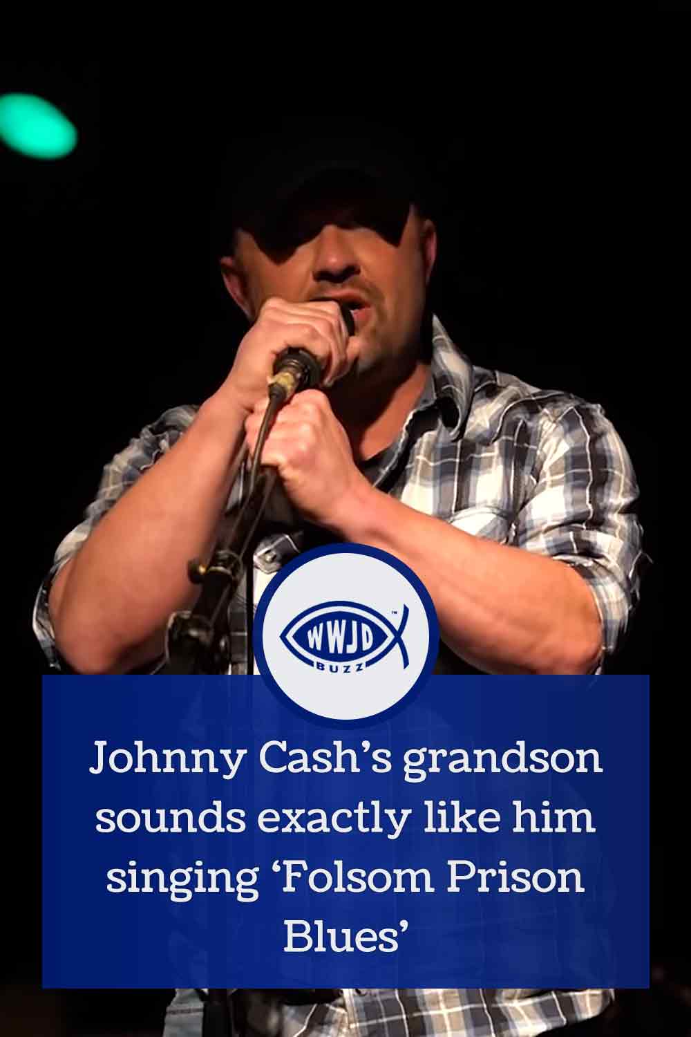 Johnny Cash\'s grandson sounds exactly like him singing \'Folsom Prison Blues\'