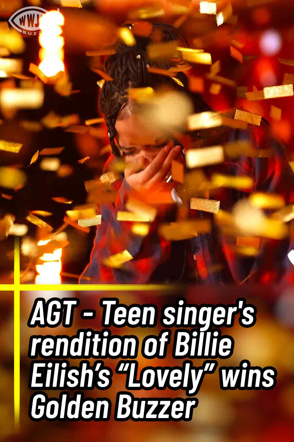 AGT - Teen singer\'s rendition of Billie Eilish’s “Lovely” wins Golden Buzzer