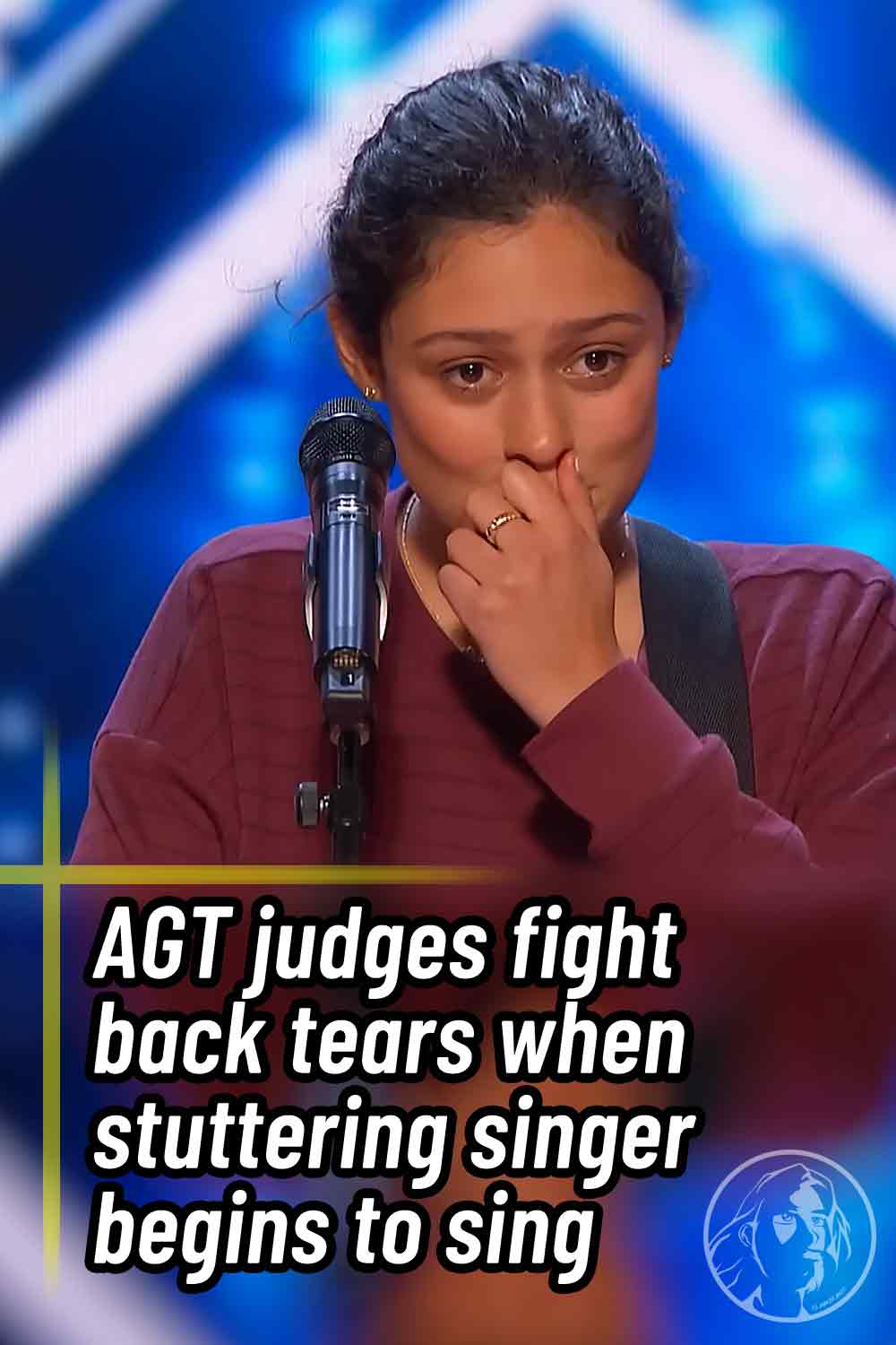 AGT judges fight back tears when stuttering singer begins to sing