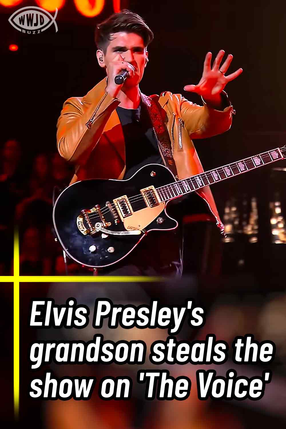 Elvis Presley\'s grandson steals the show on \'The Voice\'