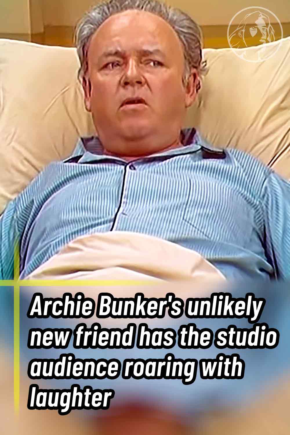 Archie Bunker\'s unlikely new friend has the studio audience roaring with laughter