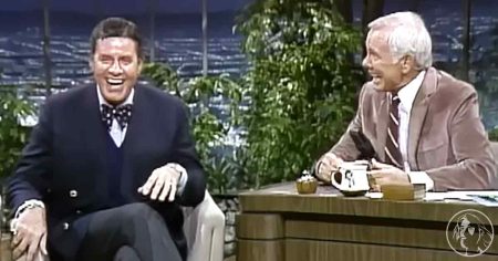 Jerry Lewis and Johnny Carson