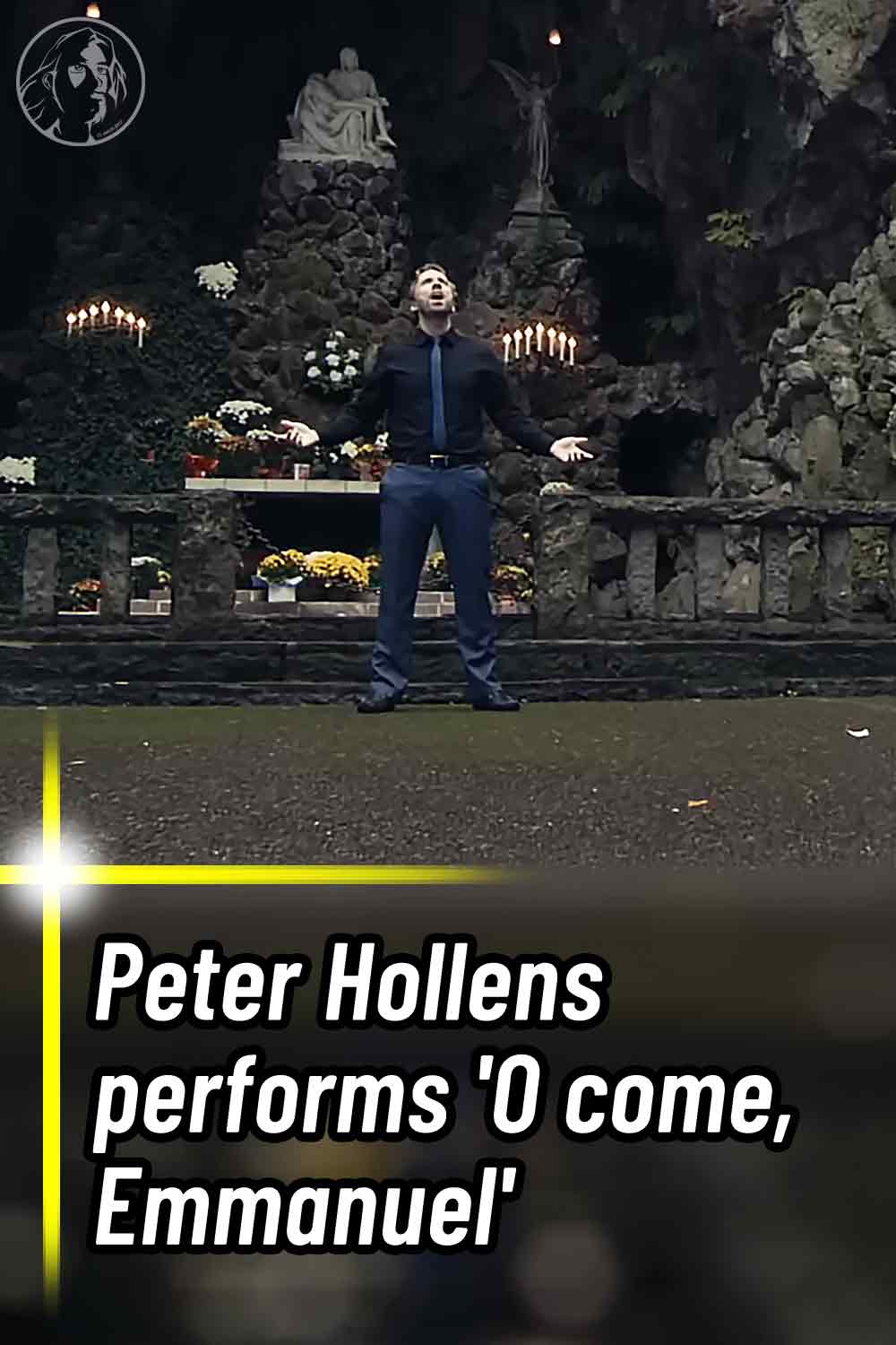 Peter Hollens performs \'O come, Emmanuel\'