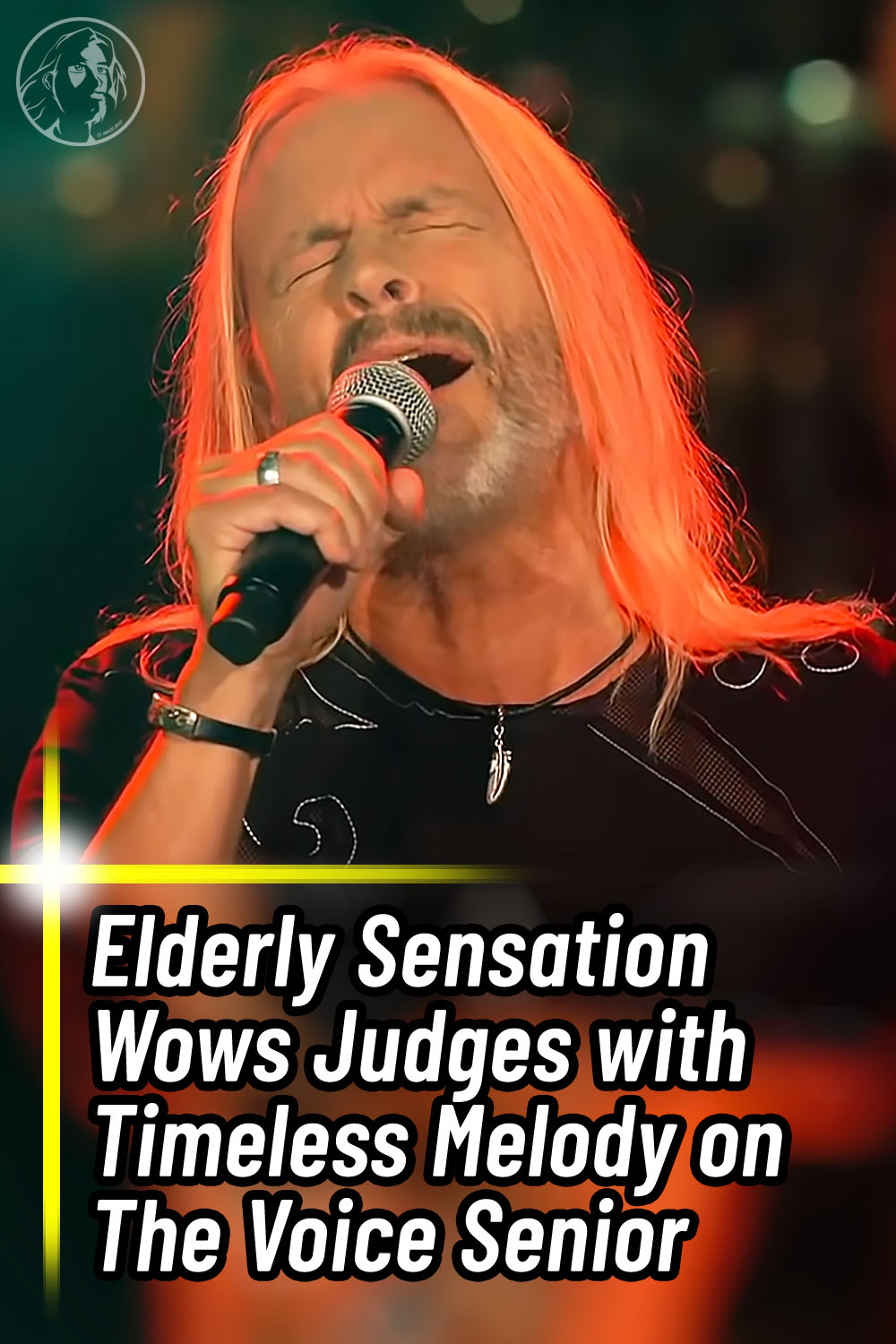 Elderly Sensation Wows Judges with Timeless Melody on The Voice Senior