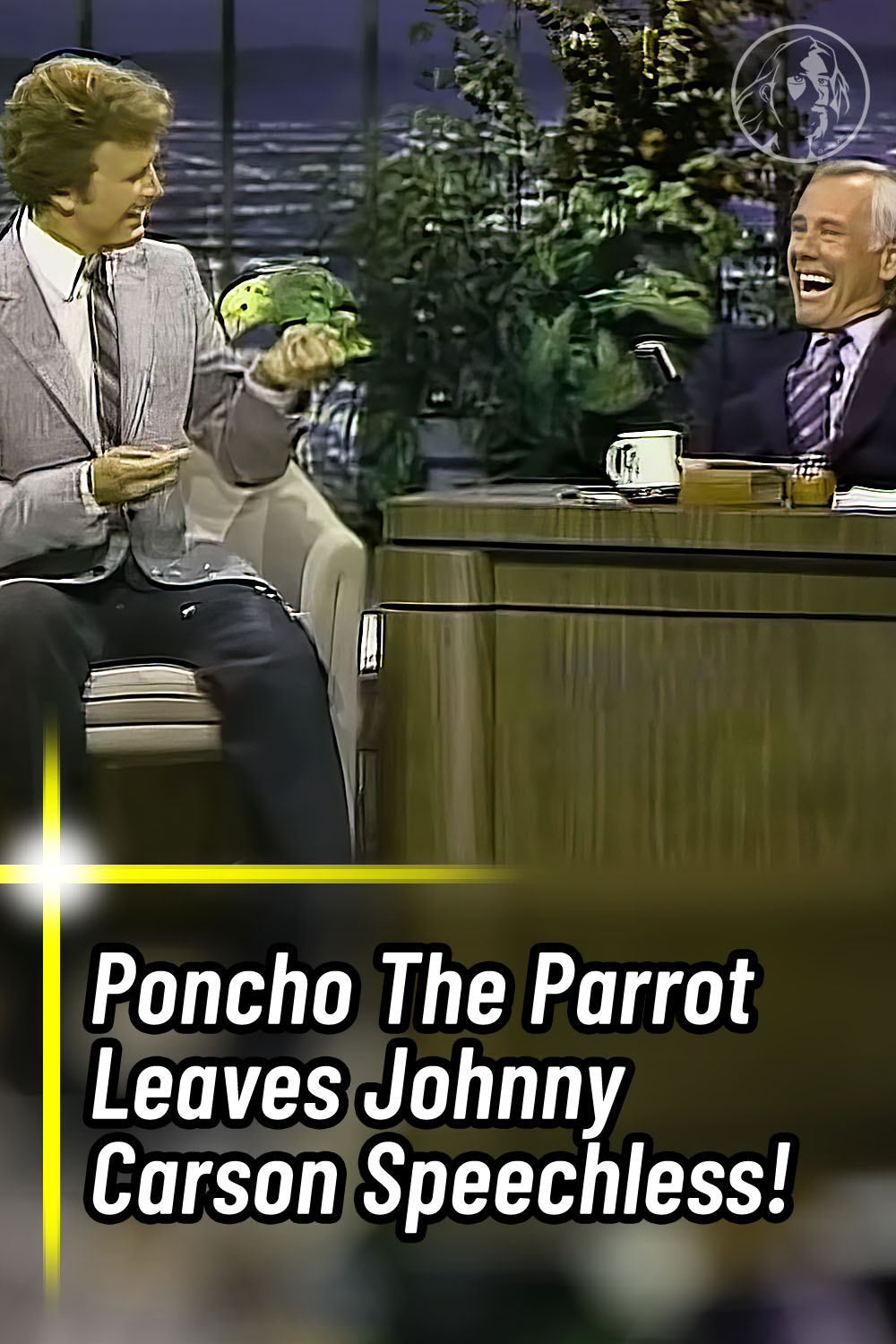 Poncho The Parrot Leaves Johnny Carson Speechless!