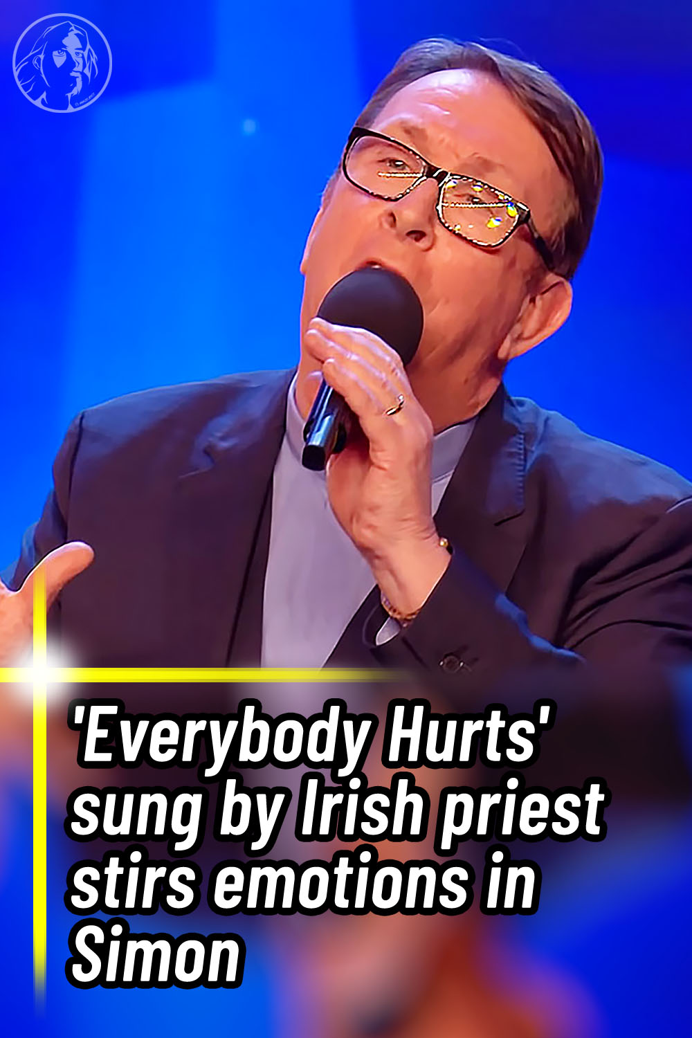 \'Everybody Hurts\' sung by Irish priest stirs emotions in Simon