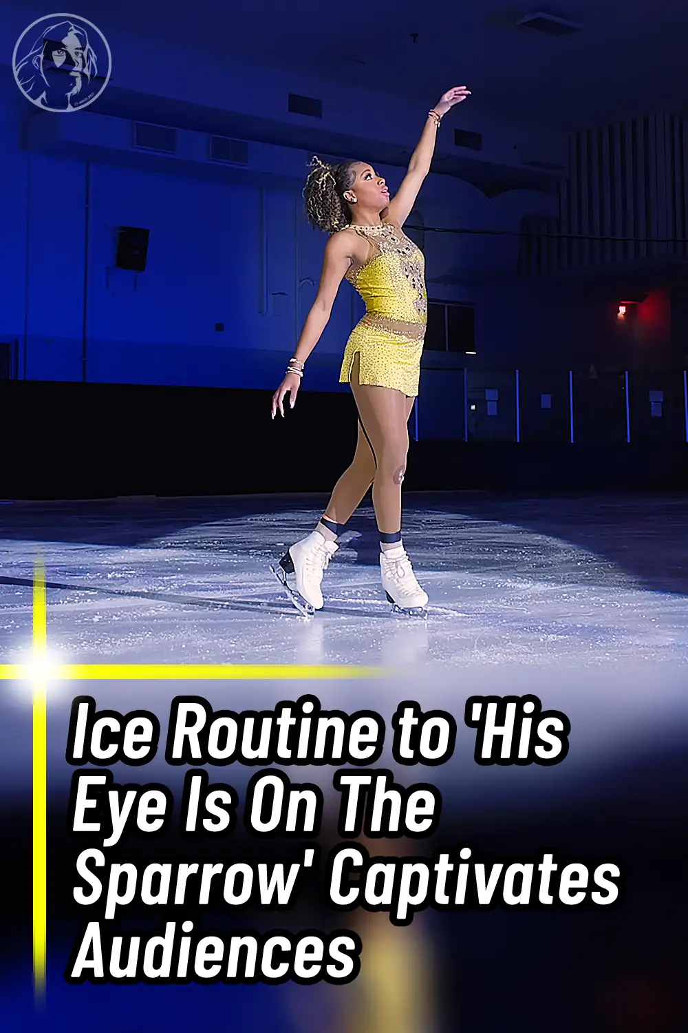 Ice Routine to \'His Eye Is On The Sparrow\' Captivates Audiences