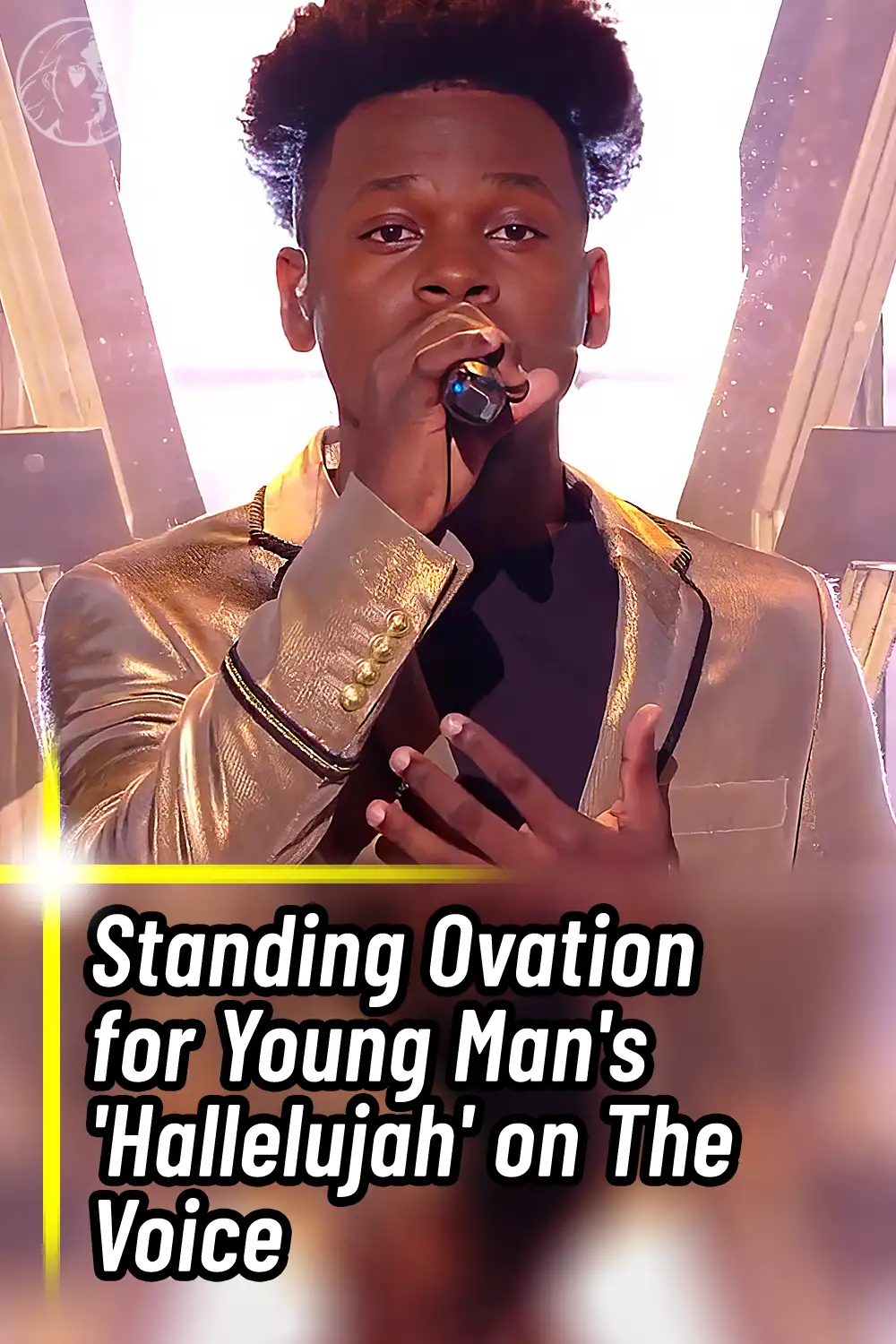Standing Ovation for Young Man\'s \'Hallelujah\' on The Voice
