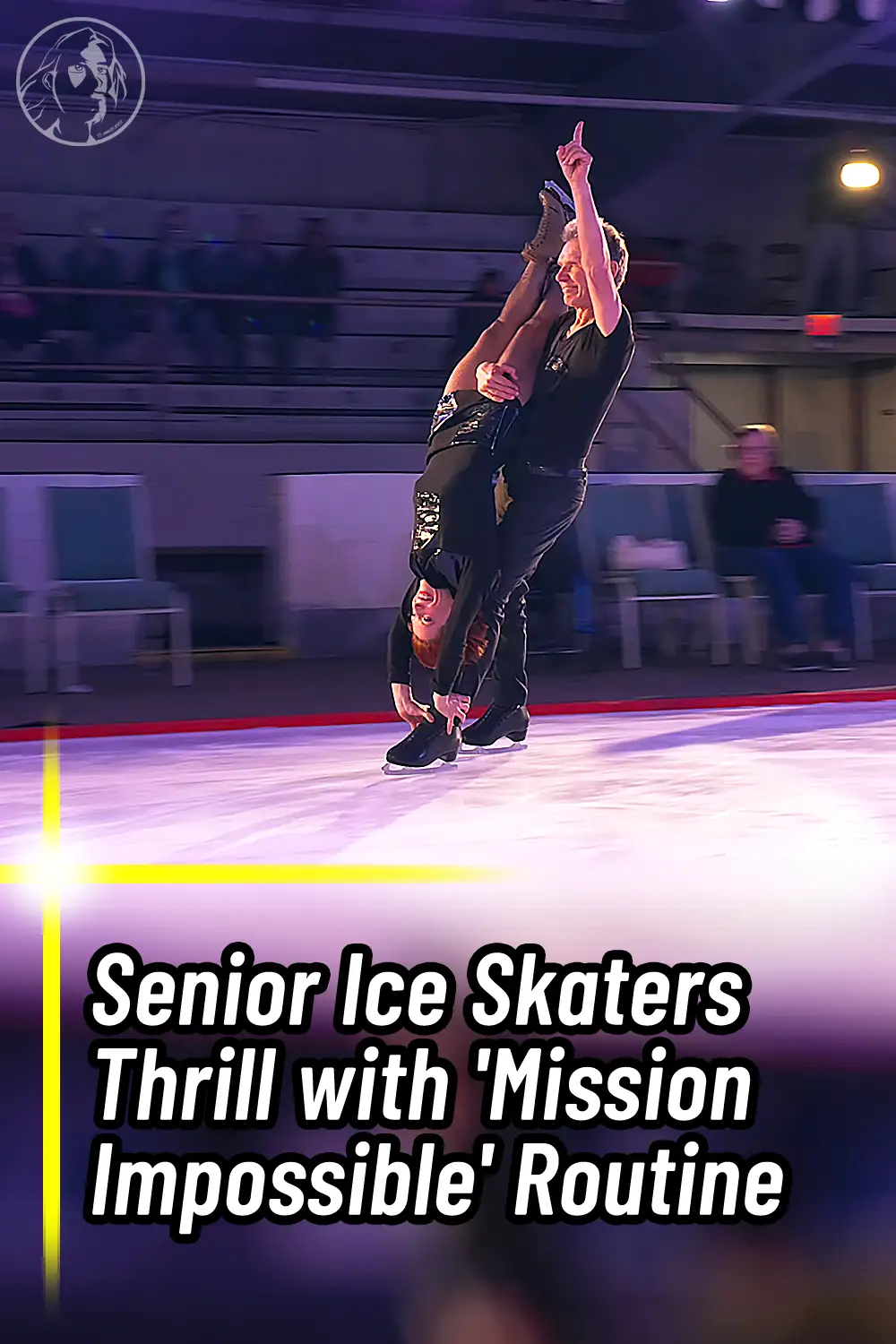 Senior Ice Skaters Thrill with \'Mission Impossible\' Routine