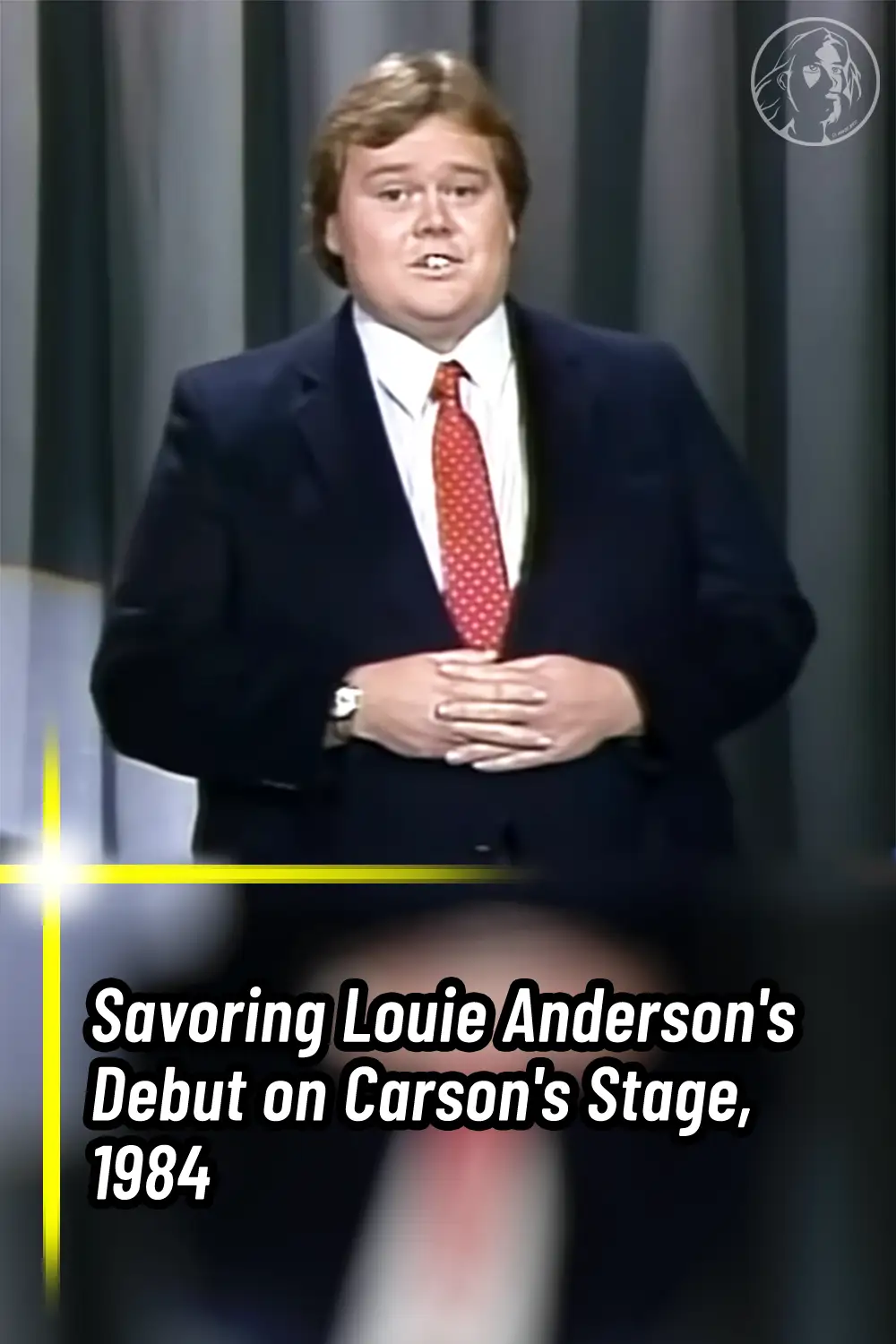 Savoring Louie Anderson\'s Debut on Carson\'s Stage, 1984